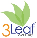 A 3Leaf meal means that there are from 60 to 79% of the calories from whole plants.