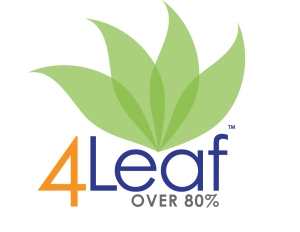 The "4Leaf level" means getting over 80% of one's calories from whole plants.